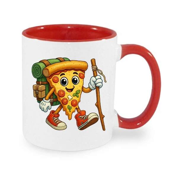 Hrnek "🍕 Pizza Nomád – Hrnek na cesty"