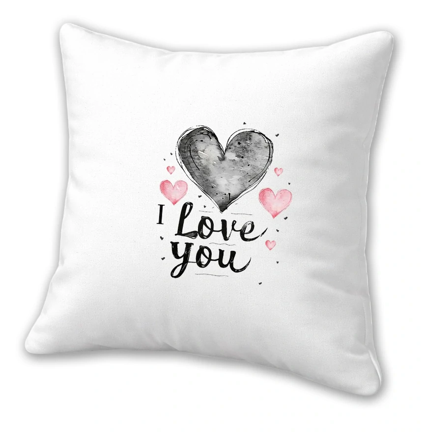 Polštář "I LOVE YOU"