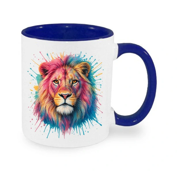 Hrnek "Lion Vibes 🎨🦁"