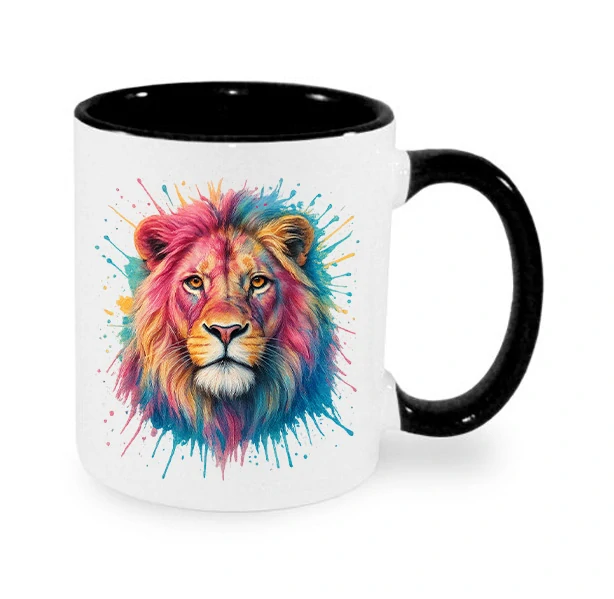 Hrnek "Lion Vibes 🎨🦁"