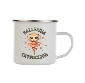 Plecháček "Ballerina Cappuccina srdíčka"