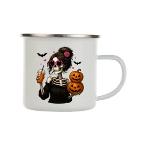 Plecháček "Pumpkin Queen 🖤☕"