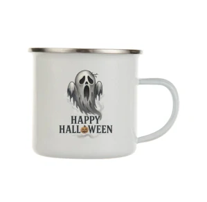 Plecháček "Happy Halloweener – oficiální hrnek všech nočních tvorů"