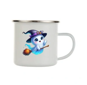 Plecháček "Boo on a Broom"