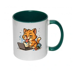 Hrnek "Kafe mi spadlo do systému… restartuju"