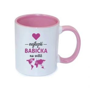 Hrnek "Nejlepší BABIČKA na světě"
