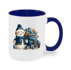 Hrnek "Sněhulák & náklad štěstí"