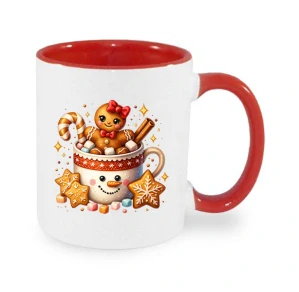 Hrnek "Perníček & sněhuláček"
