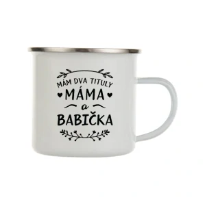 Plecháček "Dva tituly - MÁMA a BABIČKA"