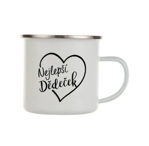 Plecháček "Nejlepší DĚDEČEK - srdce"