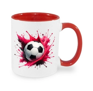 Hrnek "Football Splash Red Fury"