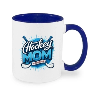 Hrnek "Hockey Mom – Outstanding"