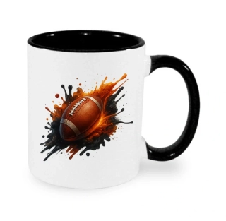 Hrnek "Hrnek "Rugby Inferno – Black Edition"