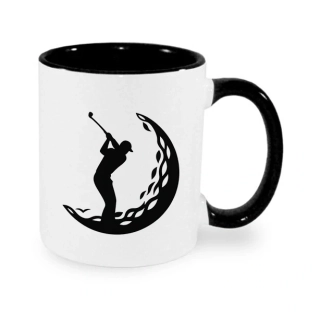 Hrnek "Golfista minimalistický"
