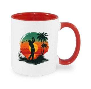 Hrnek "Golf pod palmami"