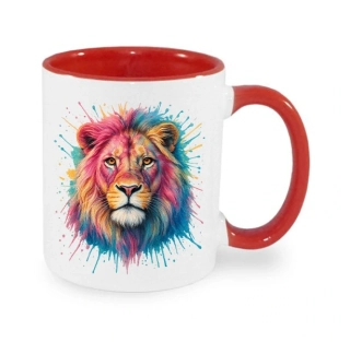 Hrnek "Lion Vibes 🎨🦁"