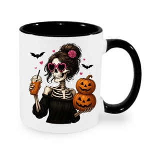 Hrnek "Pumpkin Queen 🖤☕"