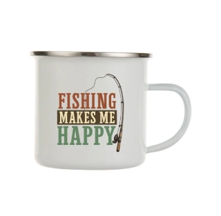 Plecháček “Fishing makes me happy”